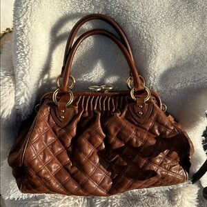 2/18 Bag Show Item! Marc Jacobs Authentic Quilted Lambskin With Chunky Chain